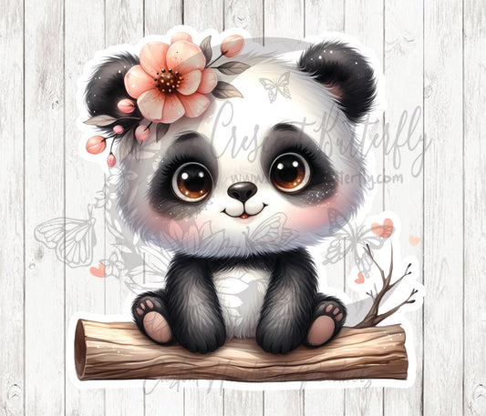 Baby Panda 1 Sticker / Decal