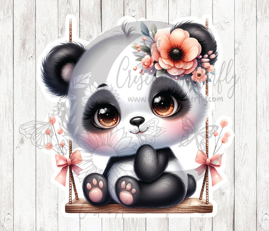 Baby Panda 2 Sticker / Decal