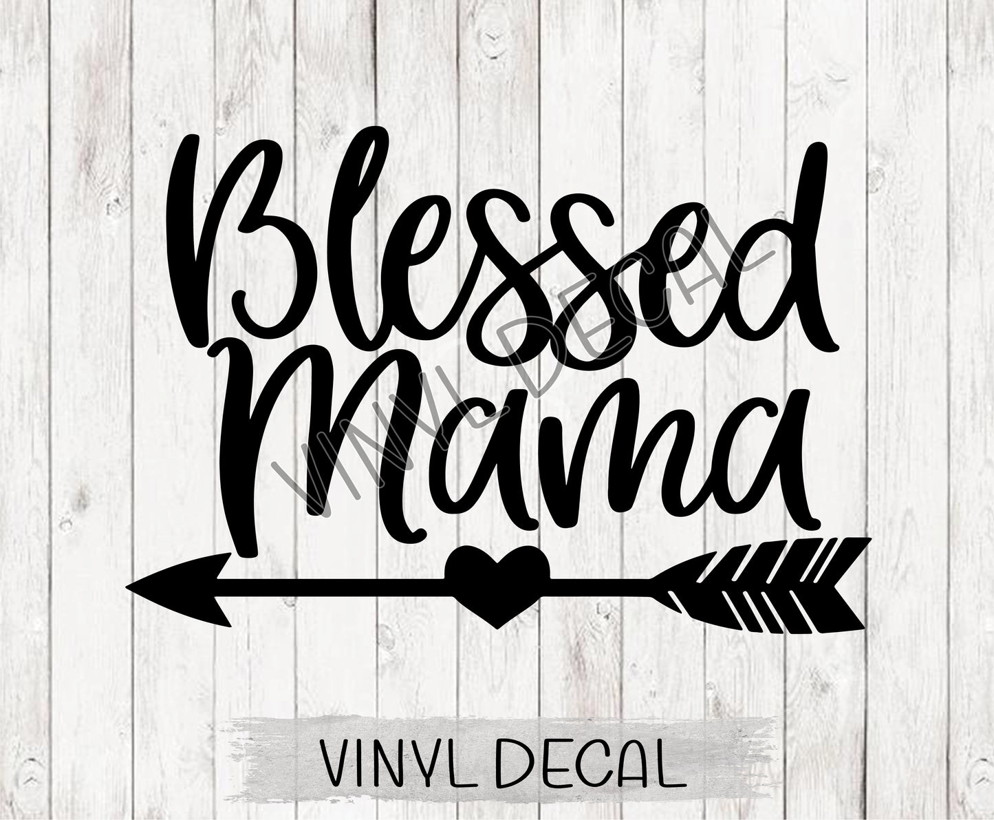 Blessed Mama 1 Decal