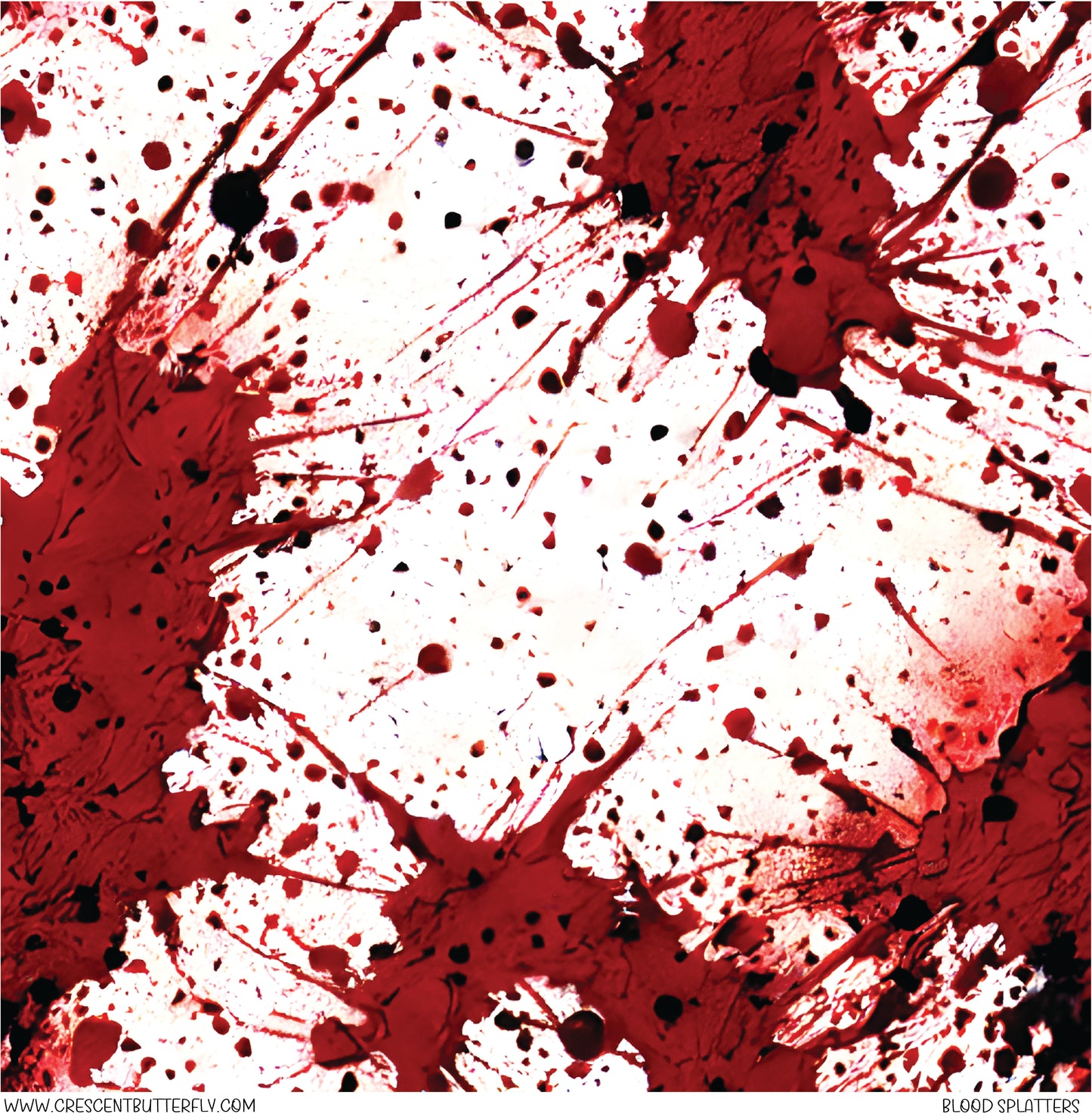 Blood Splatters Vinyl Sheet/Wrap