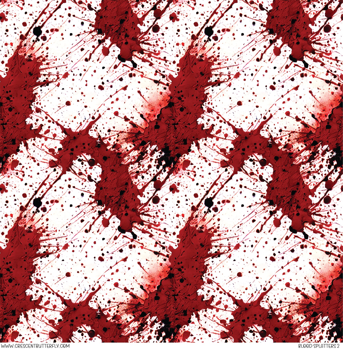 Blood Splatters 2 Printed Vinyl Sheet-Tumbler Wrap