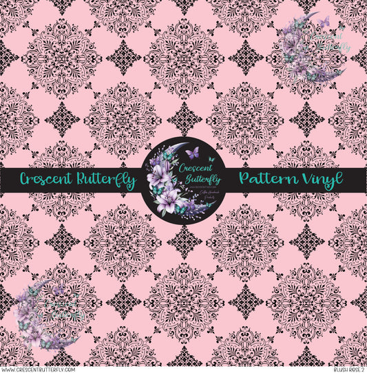 Blush Rose 2 Printed Vinyl Sheet/Wrap