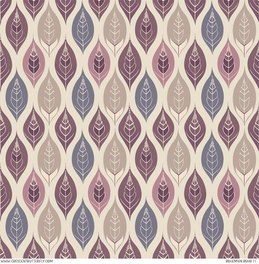 Bohemian Boho 11 Pattern Vinyl Sheet/Wrap