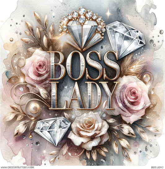 Boss Lady 2 Printed Vinyl Sheet/Wrap