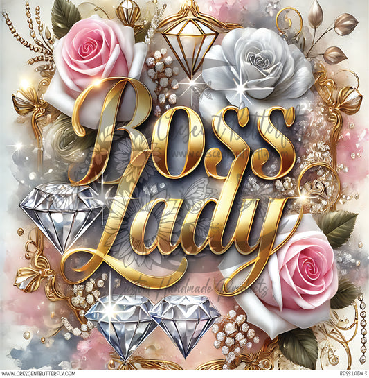 Boss Lady 3 Printed Vinyl Sheet/Wrap