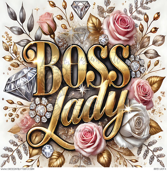 Boss Lady 4 Printed Vinyl Sheet/Wrap