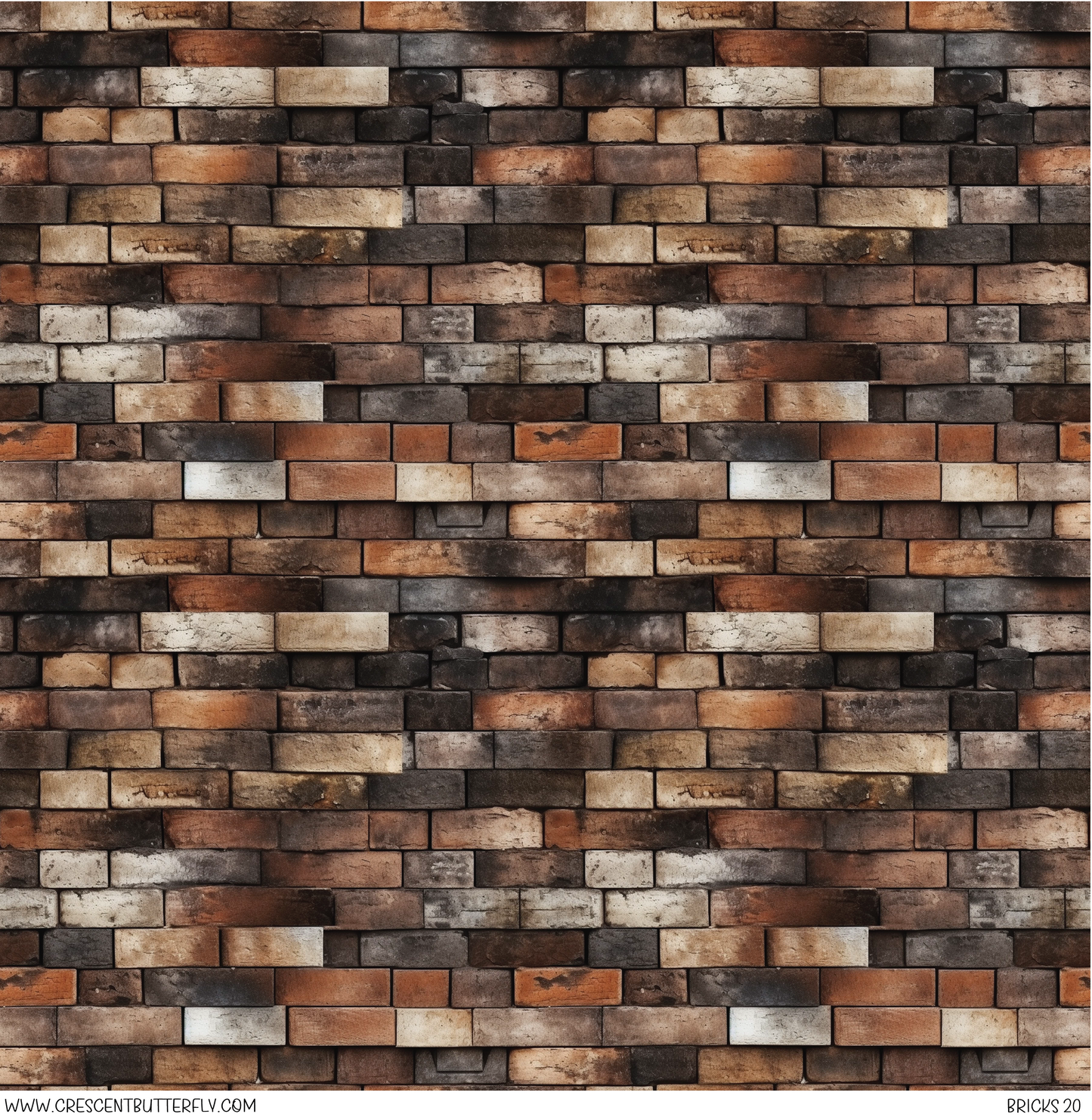 Bricks 20 Vinyl Sheet/Wrap