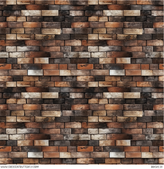 Bricks 20 Vinyl Sheet/Wrap