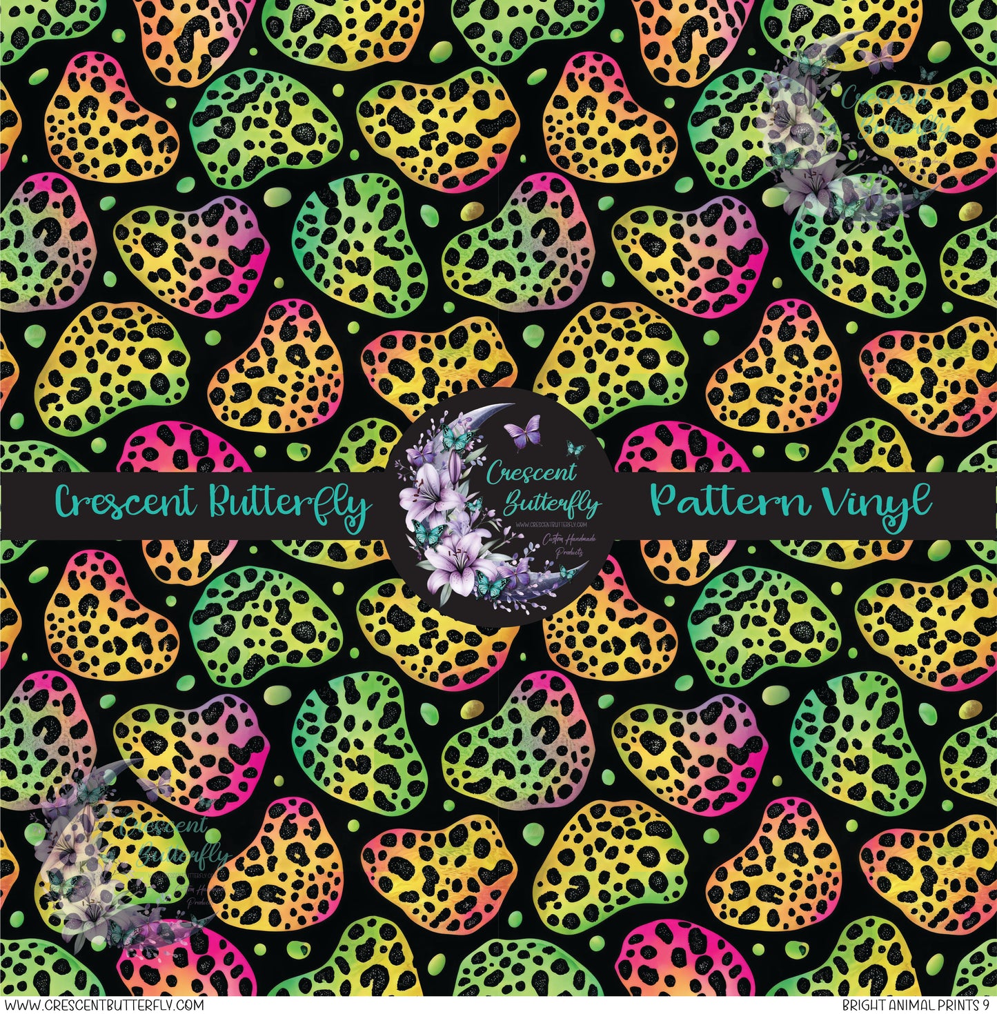 Bright Animal Prints 9 Printed Vinyl Sheet/Wrap