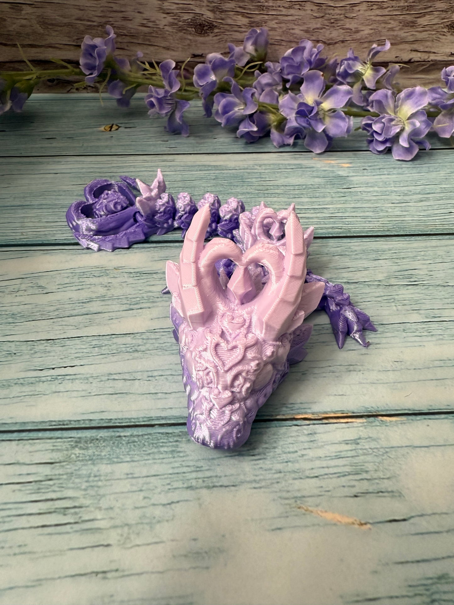 3D Printed Heart Dragon