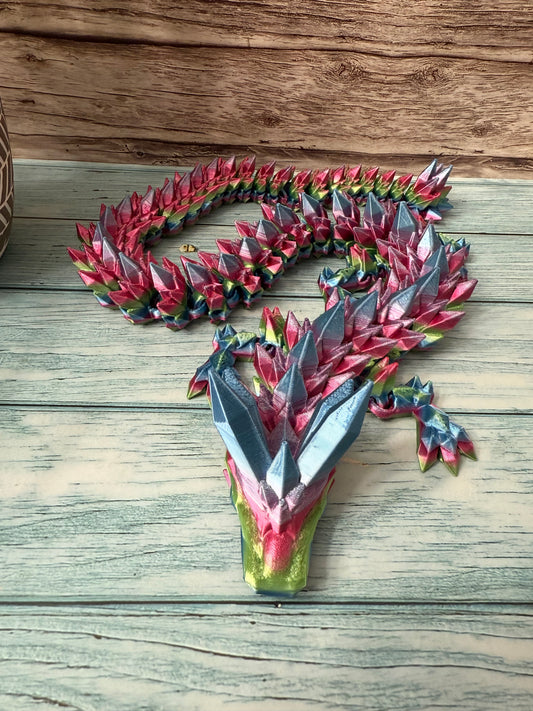 3D Printed Crystal Dragon