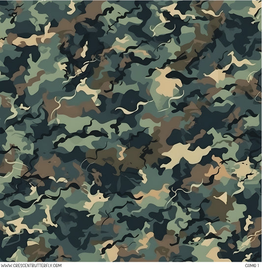 Camo 1 Vinyl Sheet/Wrap