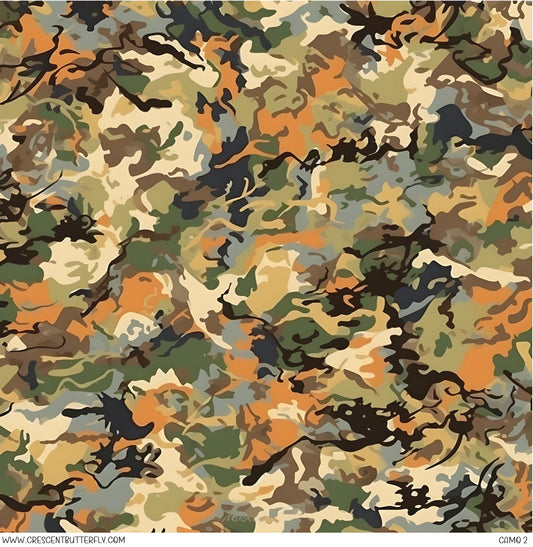 Camo 2 Vinyl Sheet/Wrap