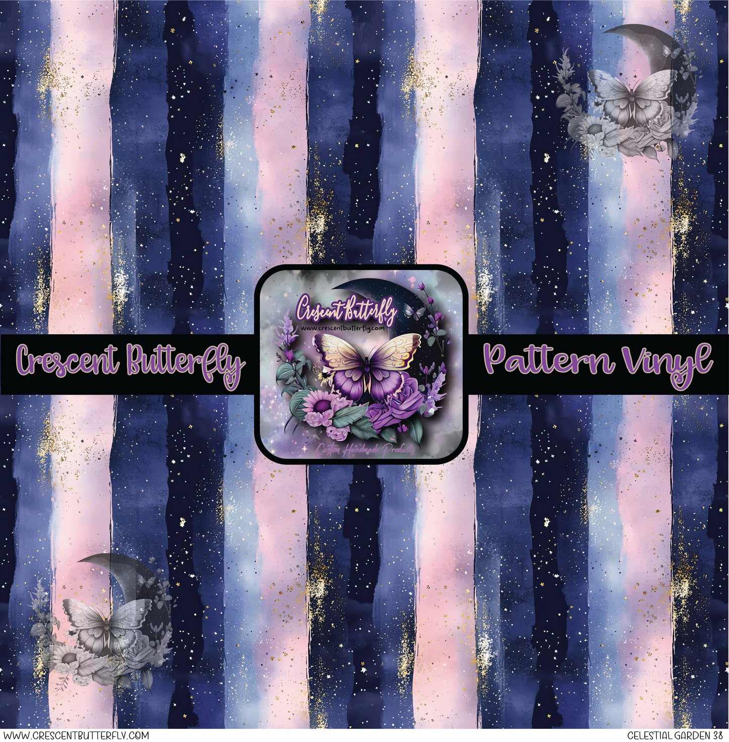 Celestial Garden 38 Printed Vinyl Sheet/Wrap