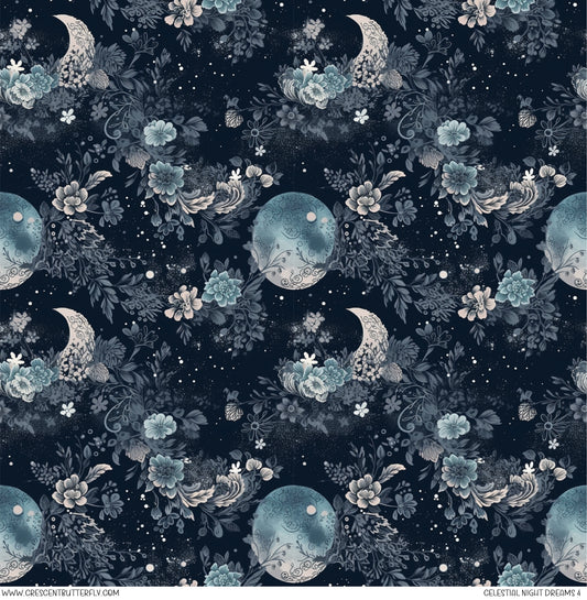 Celestial Night Dreams 4 Printed Vinyl Sheet/Wrap