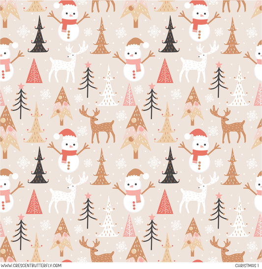 Christmas 1 Vinyl Sheet/Wrap