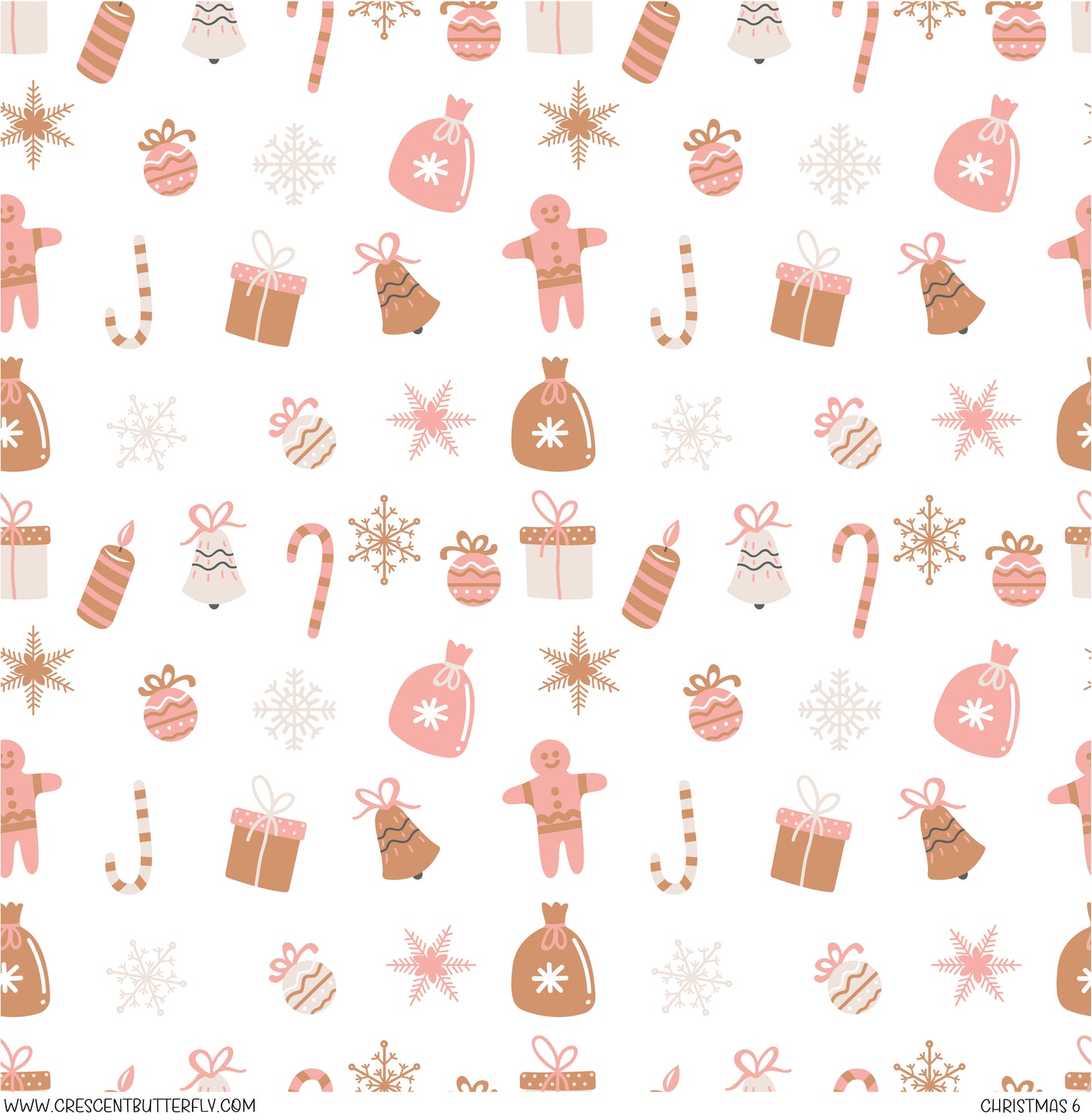 Christmas 6 Vinyl Sheet/Wrap