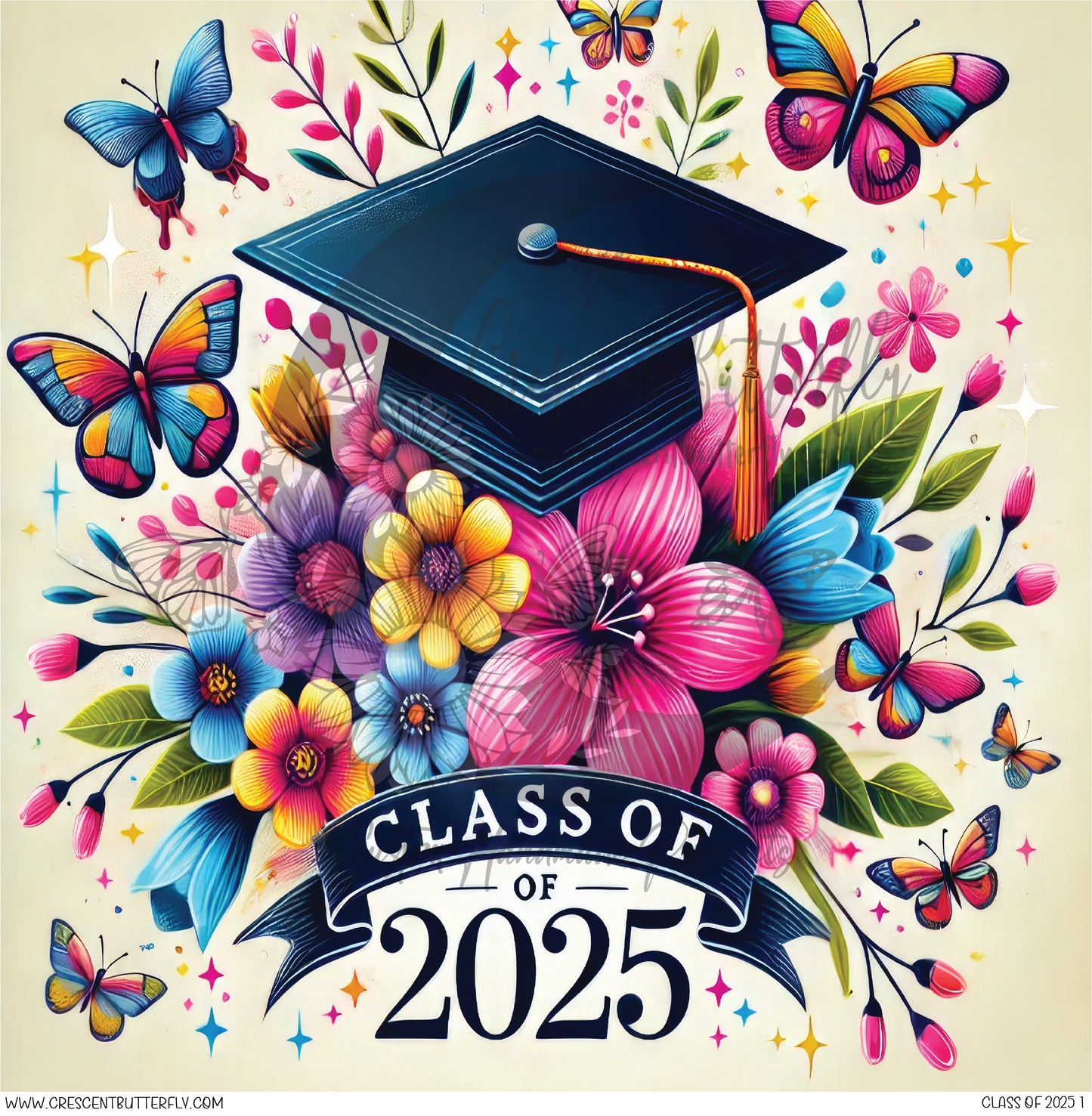 Class of 2025 1 Printed Vinyl Sheet/Wrap