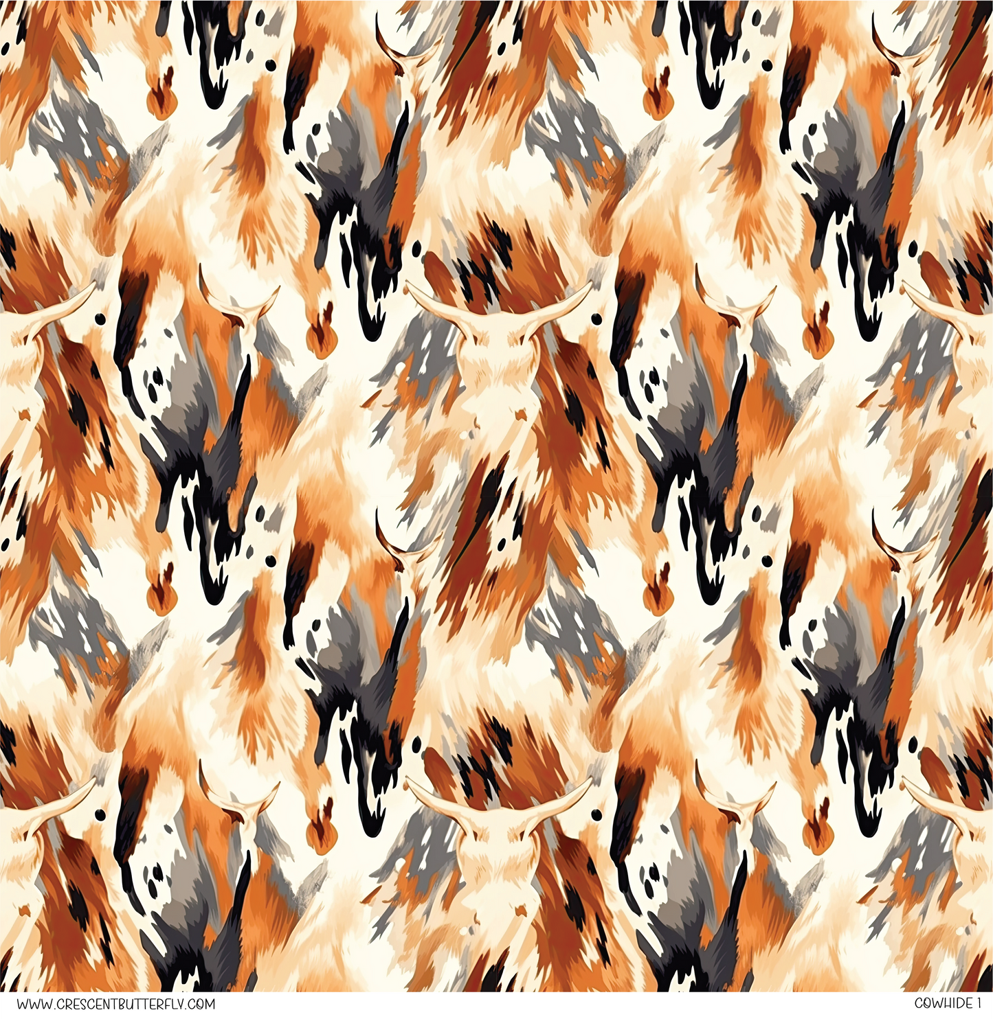 Cowhide 1 Vinyl Sheet/Wrap