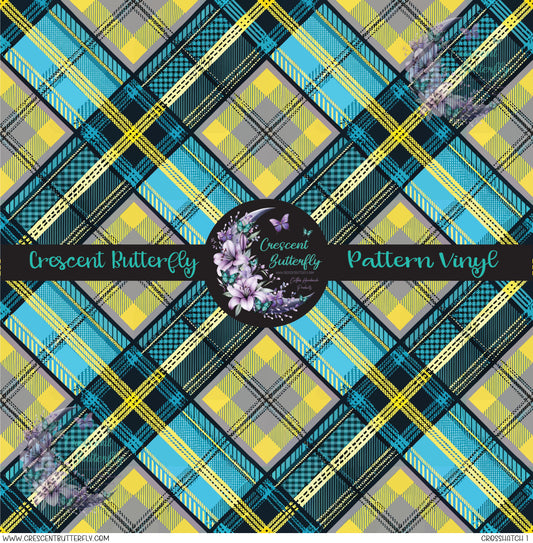 Crosshatch 1 Printed Vinyl Sheet/Wrap