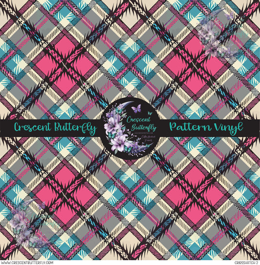 Crosshatch 2 Printed Vinyl Sheet/Wrap