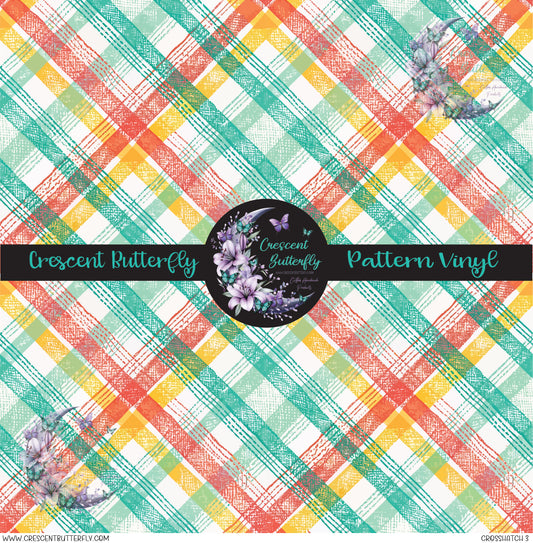 Crosshatch 3 Printed Vinyl Sheet/Wrap