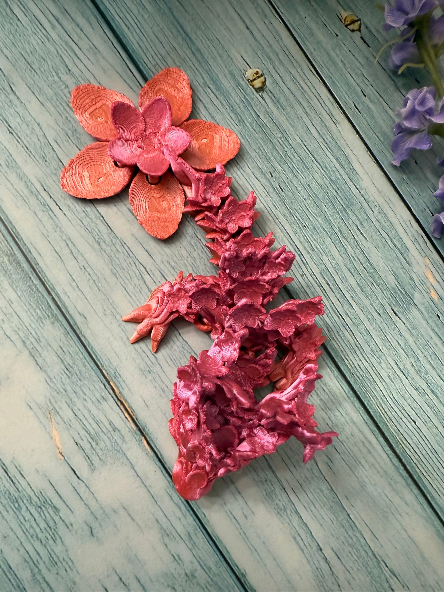 3D Printed Cherry Blossom Dragon