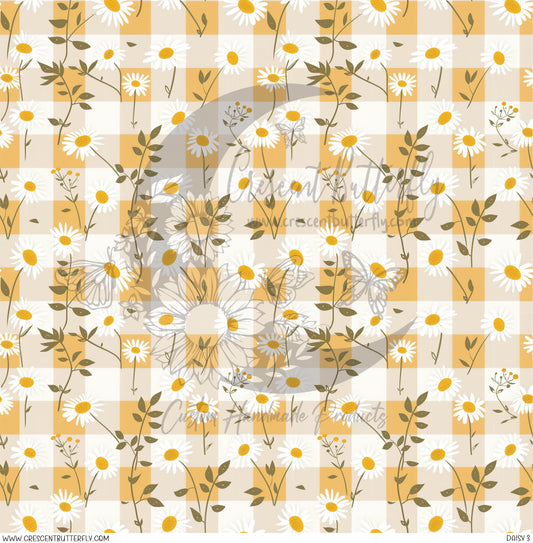 Daisy 3 Printed Vinyl Sheet/Wrap