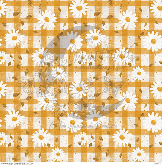 Daisy 5 Printed Vinyl Sheet/Wrap
