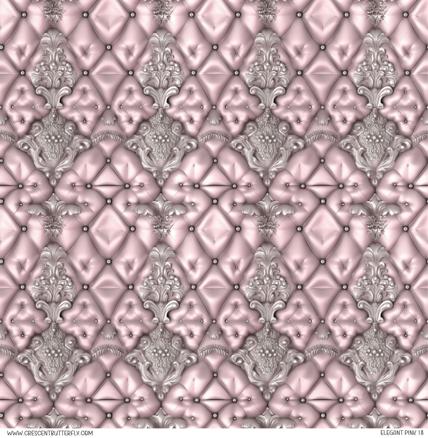 Elegant Pink 18 Pattern Vinyl Sheet/Wrap