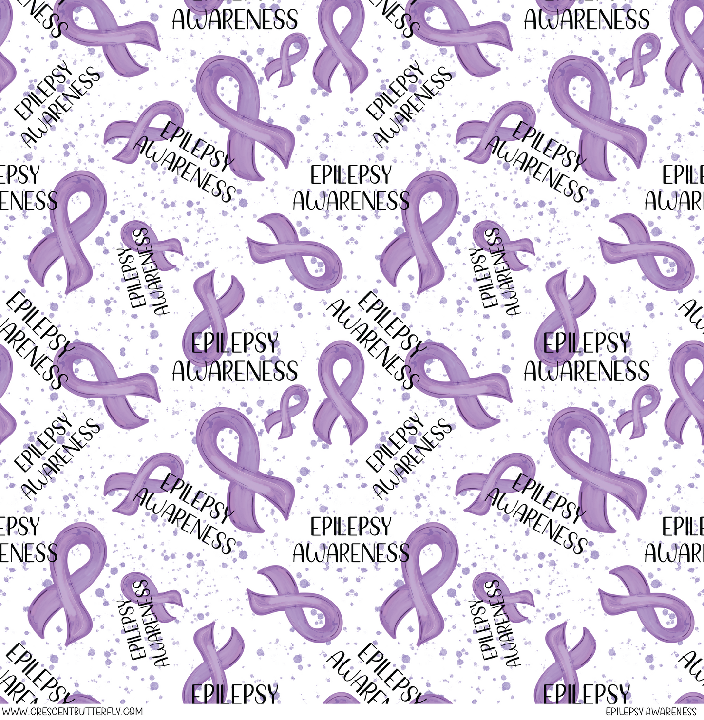 Epilepsy Awareness Vinyl Sheet/Wrap