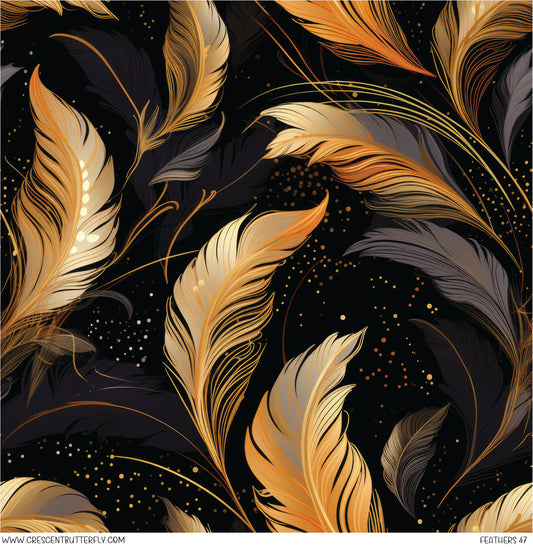 Feathers 47 Vinyl Sheet/Wrap