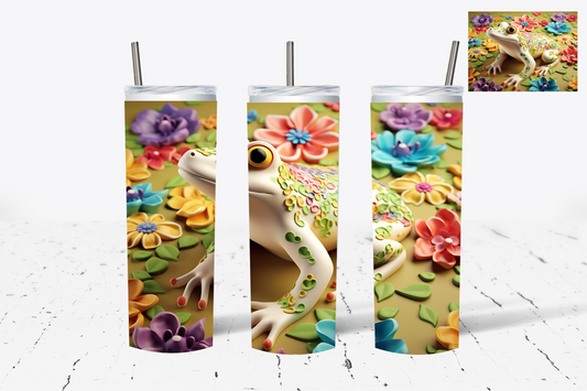 Frog 3D Sublimation Tumbler