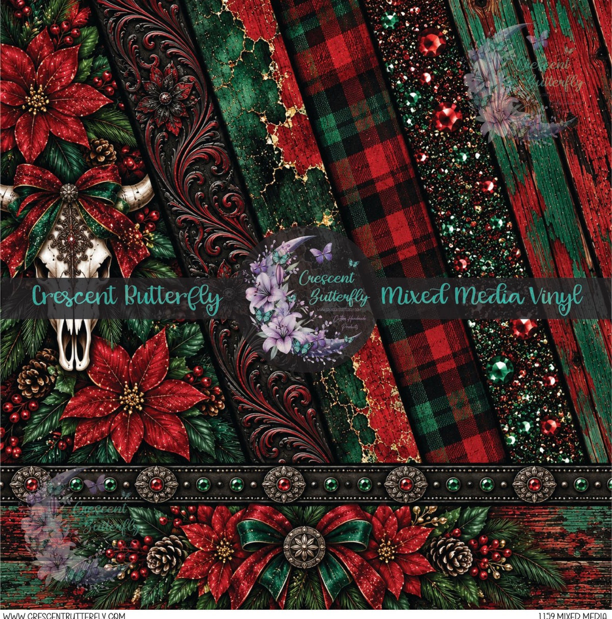 1159 Mixed Media Printed Vinyl Sheet/Wrap