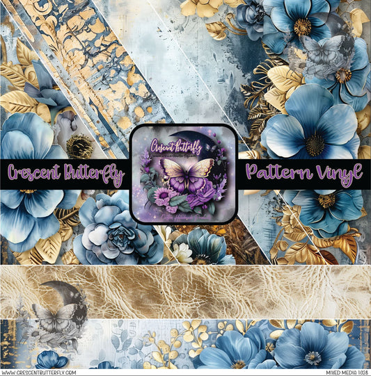 Mixed Media 1028 Printed Vinyl Sheet/Wrap