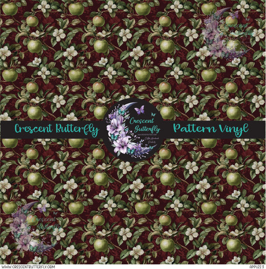 Apples 3 Printed Vinyl Sheet/Wrap