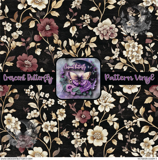 Victorian Charm 3 Printed Vinyl Sheet/Wrap