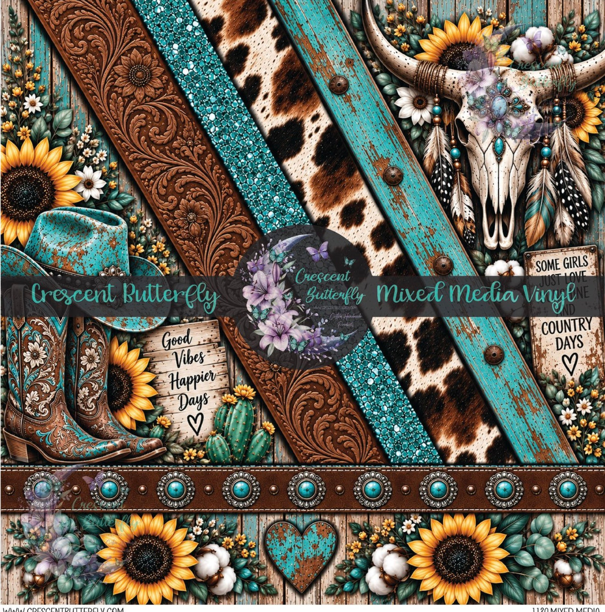 1130 Mixed Media Printed Vinyl Sheet/Wrap