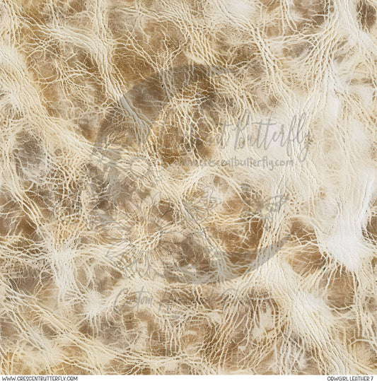 Cowgirl Leather 7 Printed Vinyl Sheet/Wrap