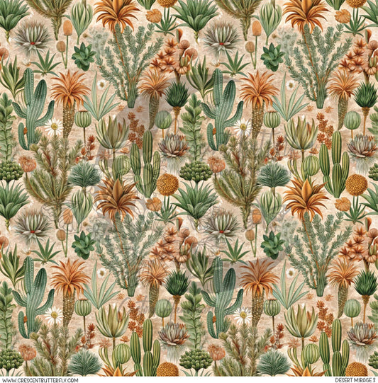 Desert Mirage 3 Printed Vinyl Sheet/Wrap