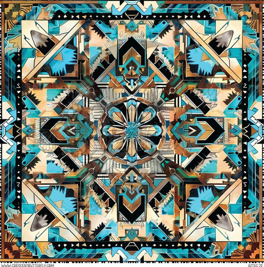 Aztec 23 Printed Vinyl Sheet/Wrap