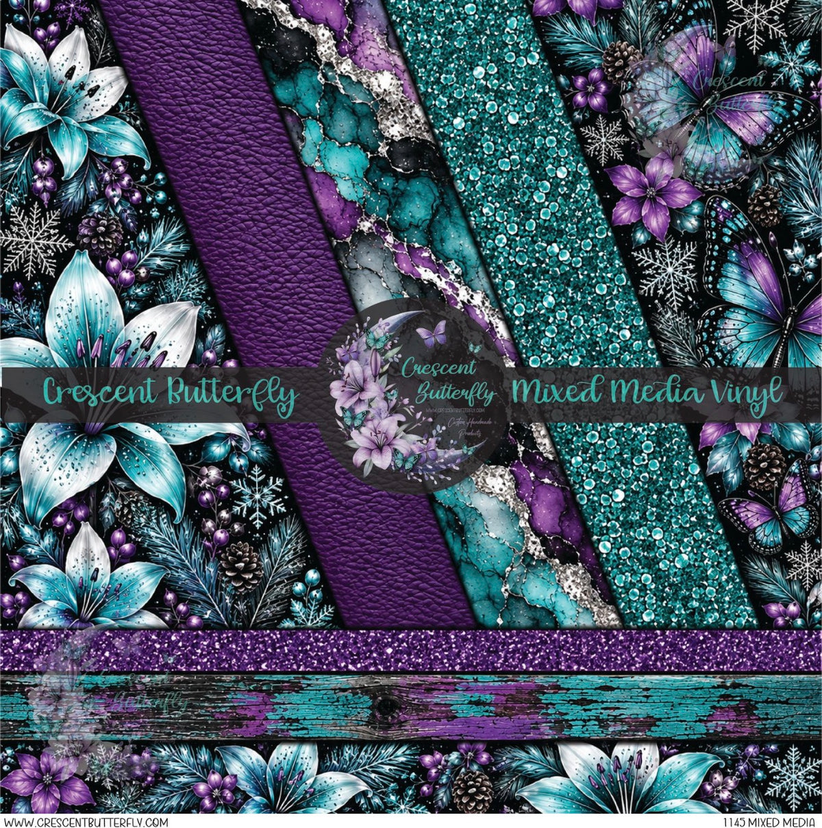 1145 Mixed Media Printed Vinyl Sheet/Wrap