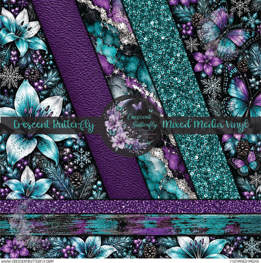 1145 Mixed Media Printed Vinyl Sheet/Wrap