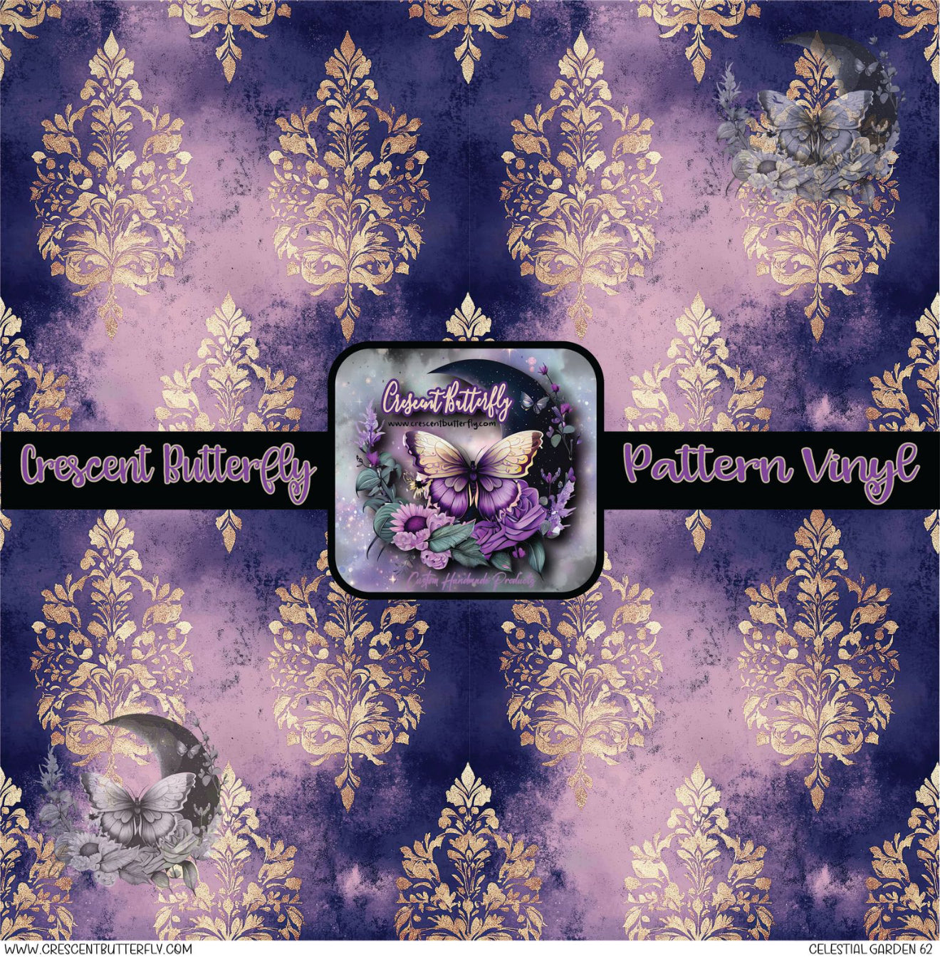 Celestial Garden 62 Printed Vinyl Sheet/Wrap