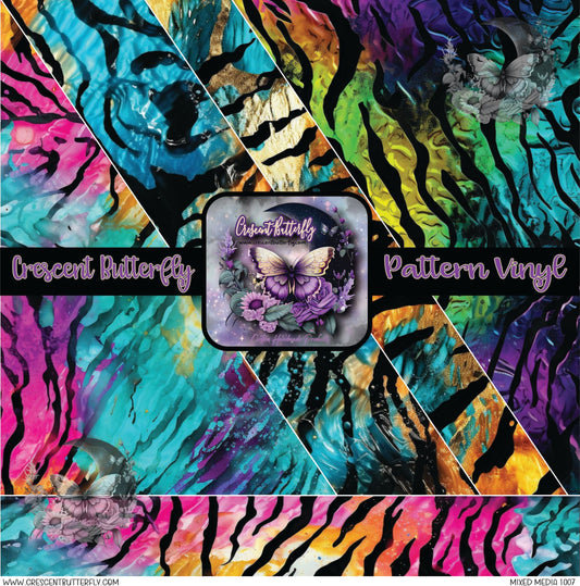 Mixed Media 1007 Printed Vinyl Sheet/Wrap