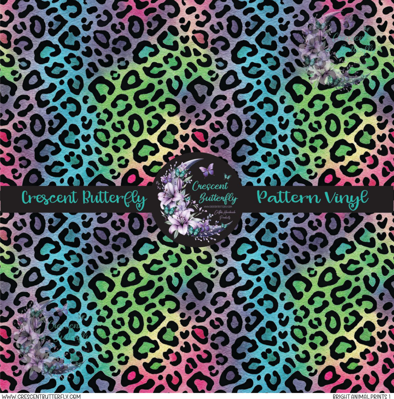 Bright Animal Prints 1 Printed Vinyl Sheet/Wrap