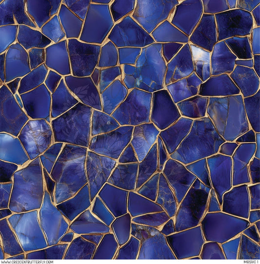 Mosaic 1 Printed Vinyl Sheet/Wrap