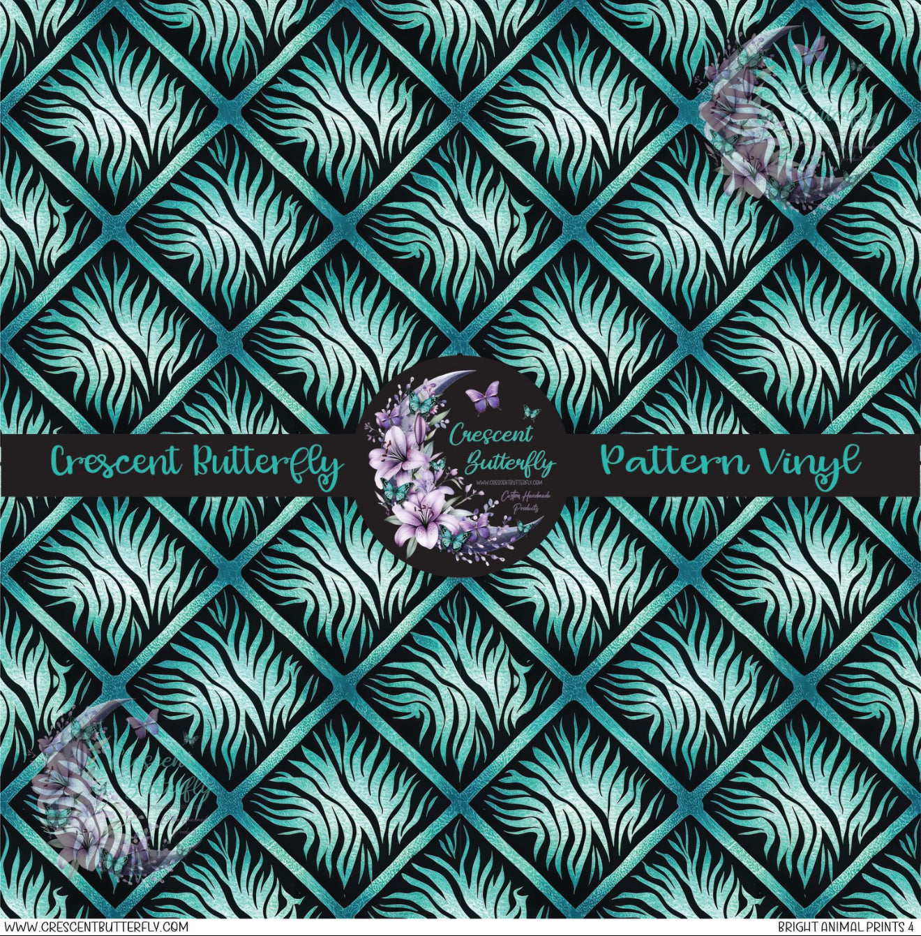 Bright Animal Prints 4 Printed Vinyl Sheet/Wrap