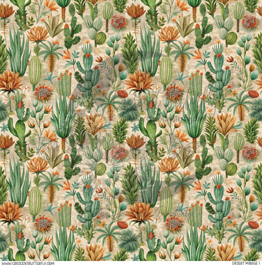 Desert Mirage 1 Printed Vinyl Sheet/Wrap