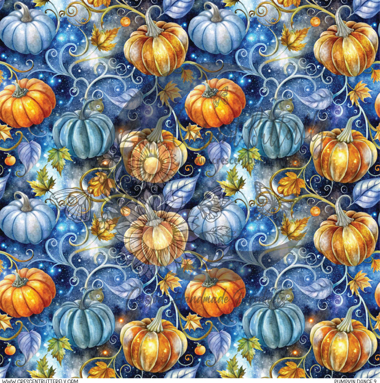 Pumpkin Dance 9 Printed Vinyl Sheet/Wrap